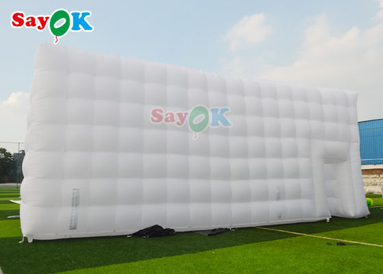 Led Işık Inflatables Küp Çadır düğün Dekorasyon ile 8x12x5m Şişme Hava Çadırı