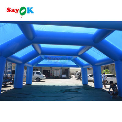 Açık hava şişme sporları BattingTent PVC etkinlik reklam için şişme spor eğitim çadırı