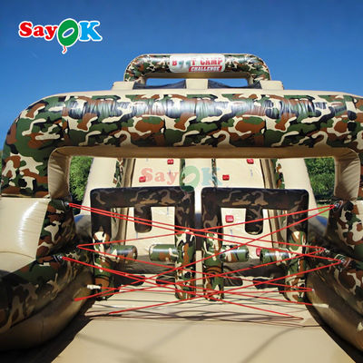 Ticari şişkin engeller kursu dışarıda şişkinler yetişkinler için dev şişkin engeller kursu