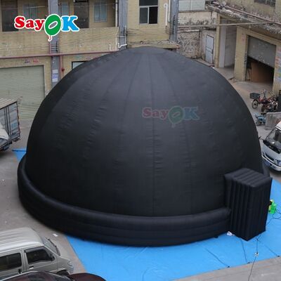 Sayok Mobil Astronomi Projeksiyon Kubbe Çadırı Okullar için Taşınabilir Şişme Planetaryum
