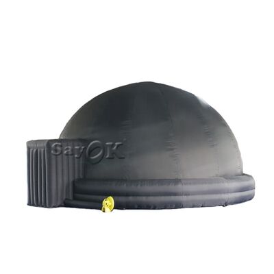 Okul için Yüksek Kaliteli Şişme Planetaryum Çadırı Şişme Astronomi Planetaryum Projeksiyon Kubbe Çadırı