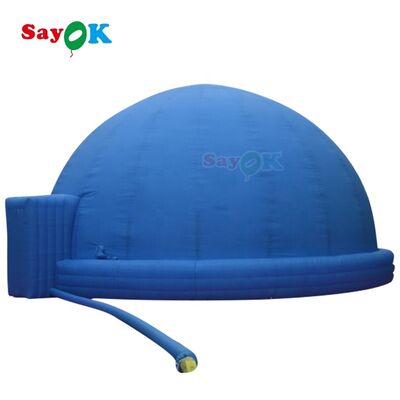 OEM Astronomik Kubbe Çadırı 3D Kubbe Planetairom Mobil Dijital Sinema Yıldız Projekörü Şişirme Planetarium Kubbe Çadırı Kapaklı