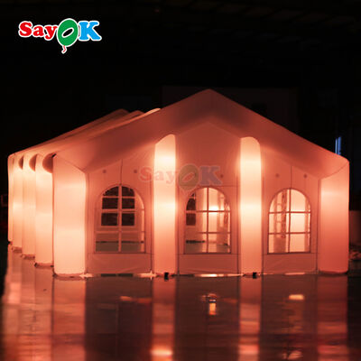 Large Inflatable Air Tent Portable Nightclub with Lighting for Outdoor Event, Wedding, Party, Festival