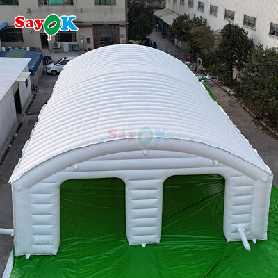 Dış Etkinlikler İçin Taşınabilir Alev Geciktirici PVC Şişme Hava Çadırı 10m x 10m
