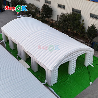 Dış Etkinlikler İçin Taşınabilir Alev Geciktirici PVC Şişme Hava Çadırı 10m x 10m