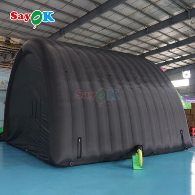 Konsert etkinlikleri ve performans gösterileri için dayanıklı hava çadırı şişme sahne kapağı