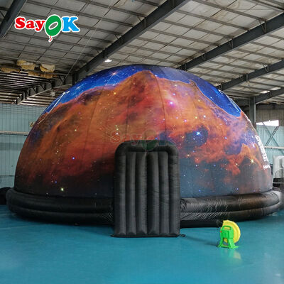 Profesyonel Mobil Şişme Planetarium Kubbe 10m Okul için