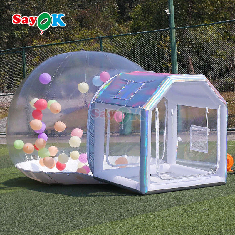 Parti Bubble Houses Dome Şeffaf Şişme Bubble House Çadırı Çocuklar İçin