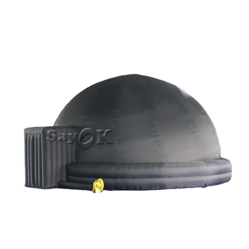 Okul için Yüksek Kaliteli Şişme Planetaryum Çadırı Şişme Astronomi Planetaryum Projeksiyon Kubbe Çadırı