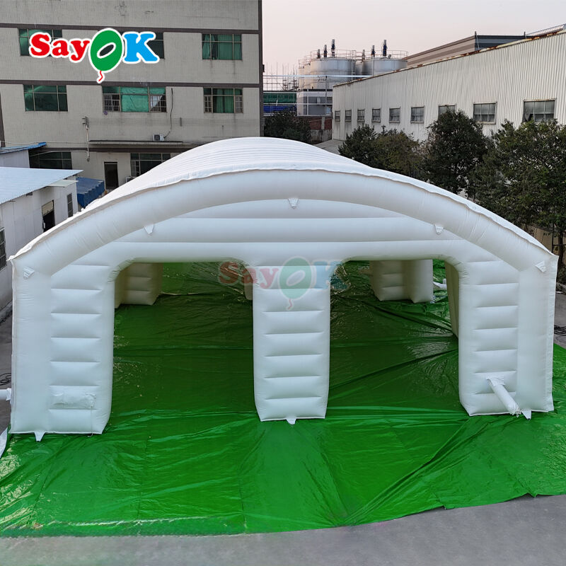 Dış Etkinlikler İçin Taşınabilir Alev Geciktirici PVC Şişme Hava Çadırı 10m x 10m